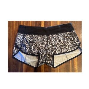 Lululemon shorts. Low rise. 2.5 inches.